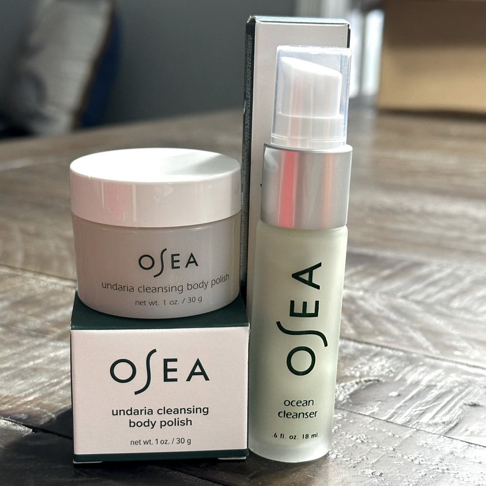 🆕 NWT OSEA Undaria Cleansing Body Polish + Ocean Cleanser